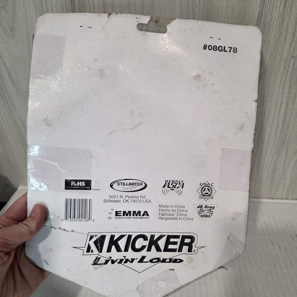 Kicker GL78 8in Speaker Grille - Picture 6 of 6